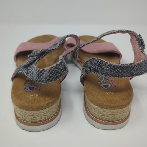 Bobs Skechers Desert Kiss Cactus Rose Womens Size 10 - Picture 5 of 9